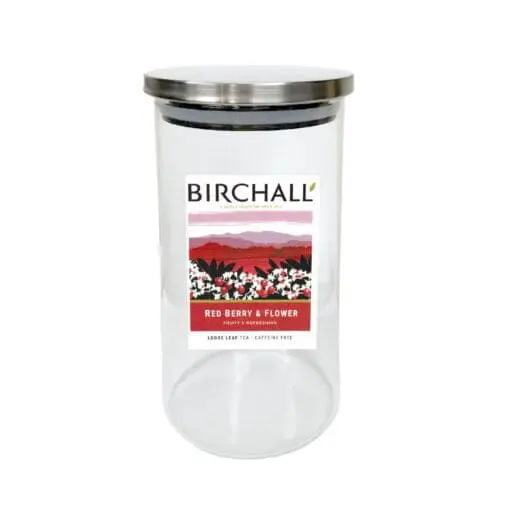 Birchall Red Berry & Flowers Jar