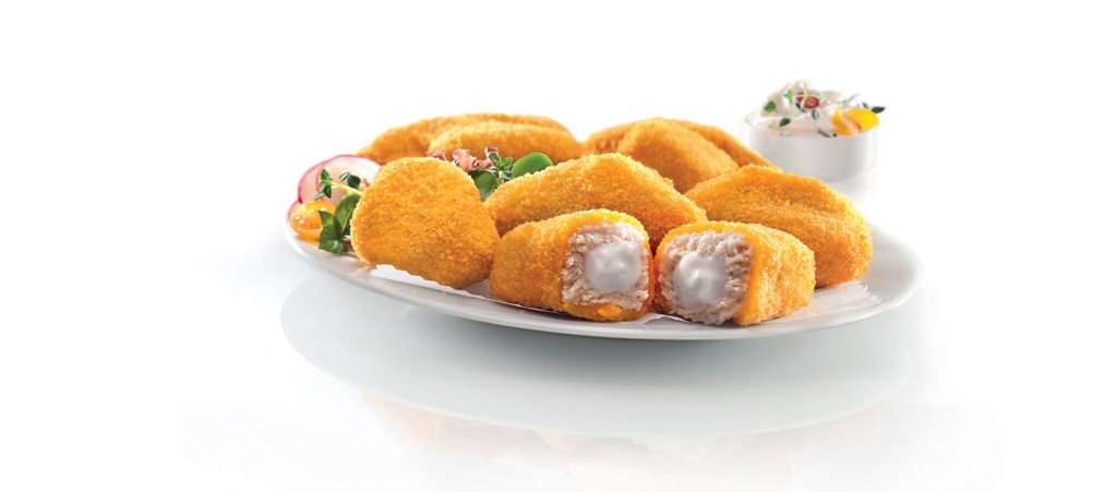Megas Yeeros Chicken Nuggets Filled With Philadelphia