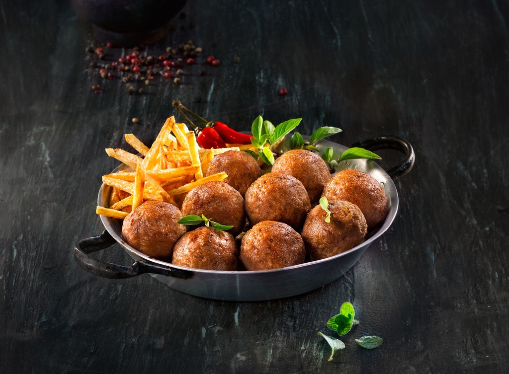 Mega Yeeros Meatless Keftedakia