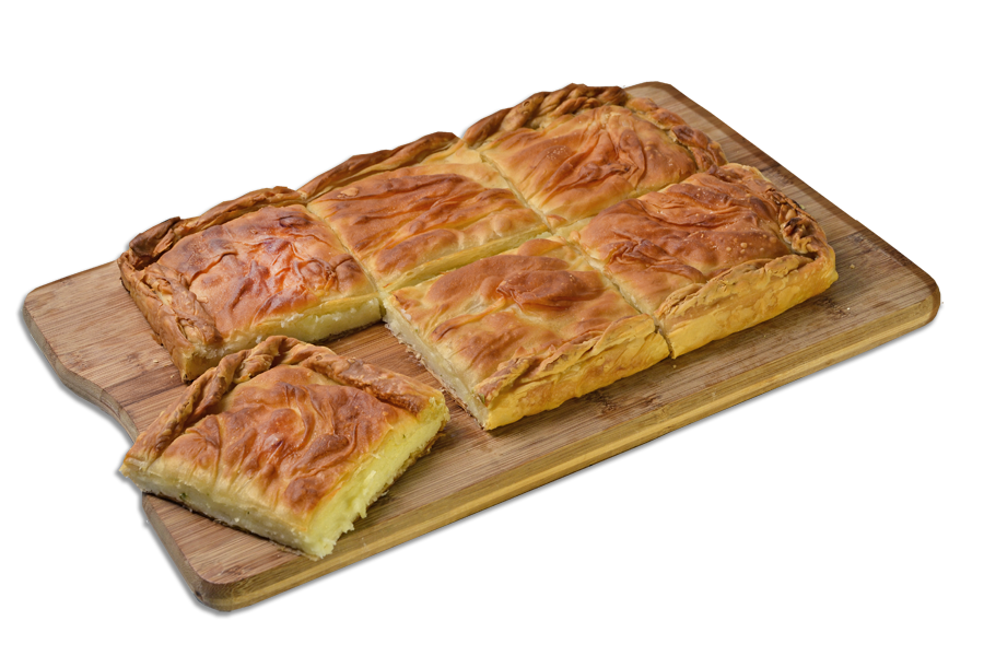 Traditional Yellow Cheese Pie Handmade