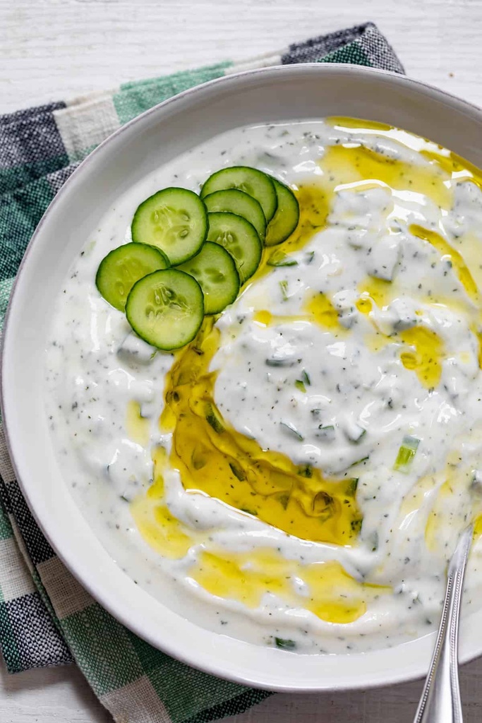 Tzatziki With Straight Yoghurt