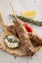 Megas Yeeros Pork Neck Souvlaki Marinated Handmade100G