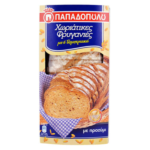 Papadopoulou Crispbreads Rustic 6 Cereals
