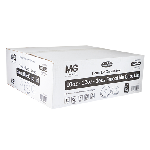 Mgp Smoothie Cups Dome Lids