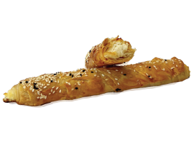 Boureki with Feta from Epirus and Honey from Thassos 