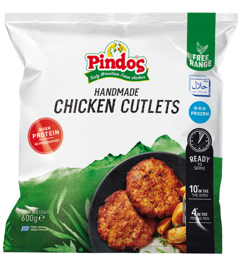 Chicken Cutlets Handmade Precooked