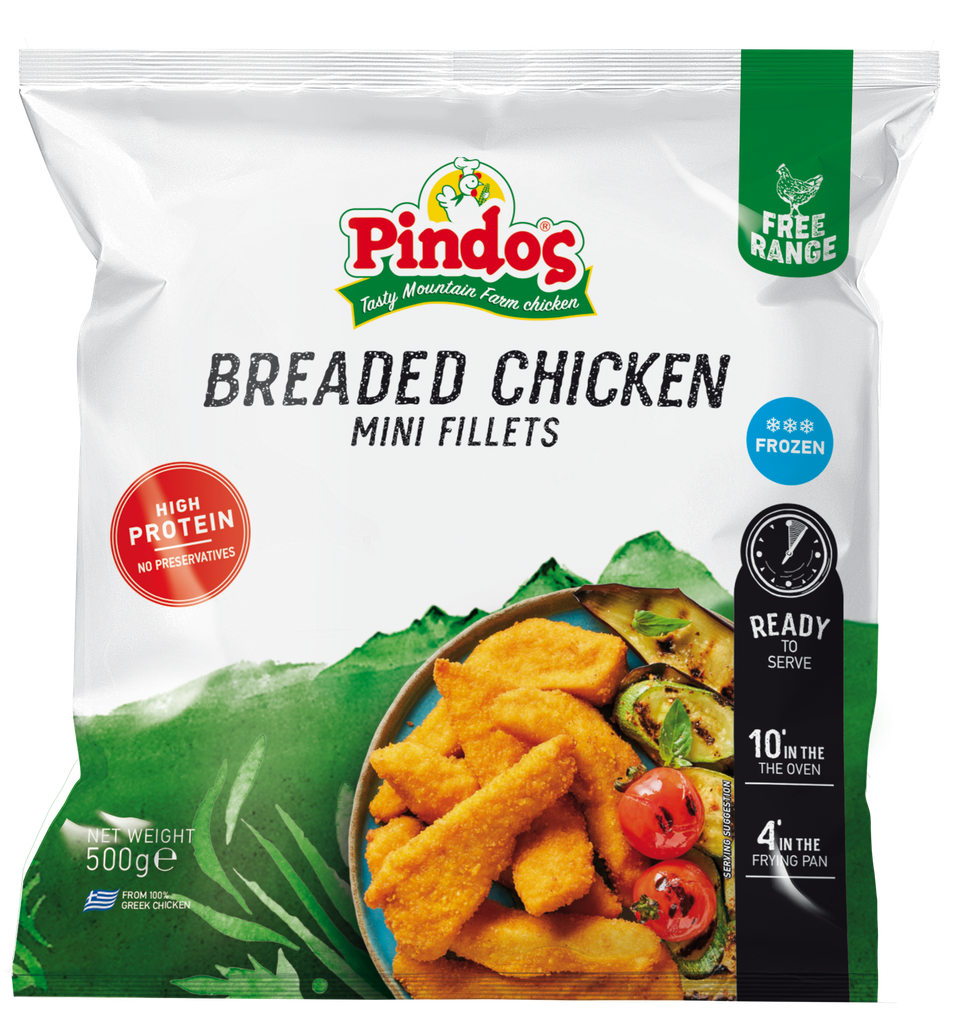 Chicken Breaded Mini Fillet Precooked