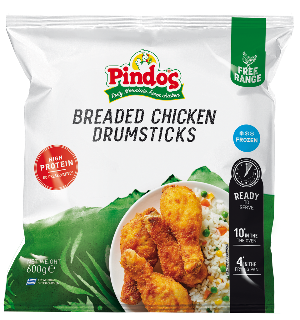 Chicken Breaded Drumstick Precooked 