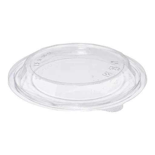 Majestic Clear Deli Bowl Lids For Round Kraft Bowls  500/750/1000