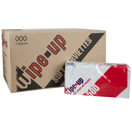 Wipe up Serviette 1PLY White