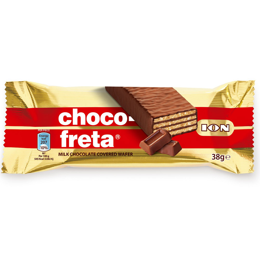 Chocofreta Chocolate Wafer Bar (Red) 20x38g