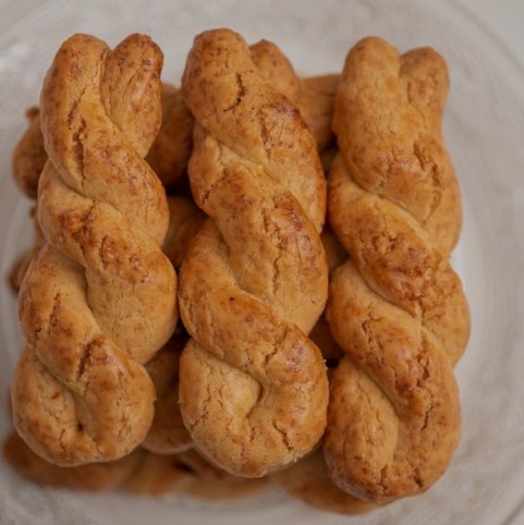 Easter Orange Cruller 