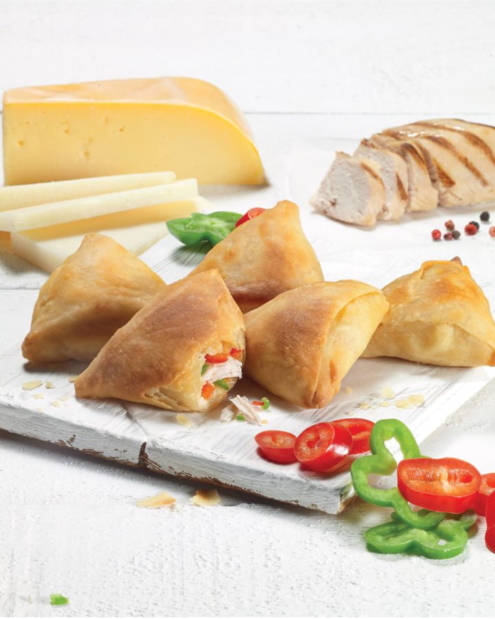 Mini Triangle Pie With Chicken