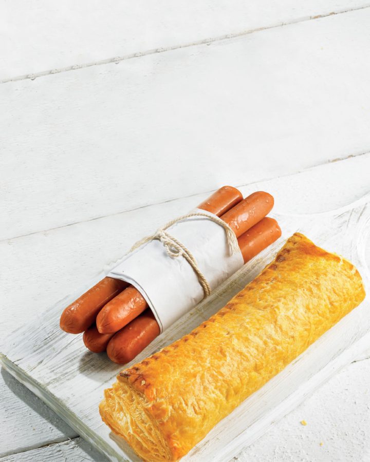 Puff Pastry Pie With Sausage 