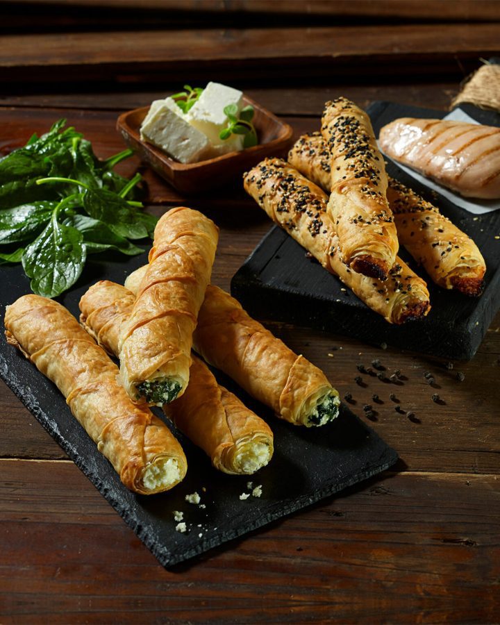 Spring Roll In The Oven With Chicken 