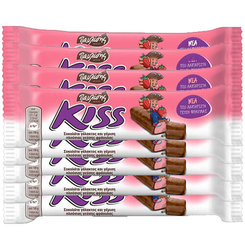 [RE-SNA-055] Pavlidis Kiss Milk & Strawberry