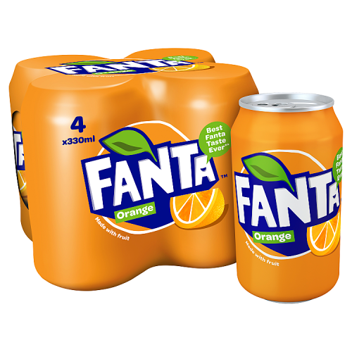 [FAN002] Fanta Orange Cans