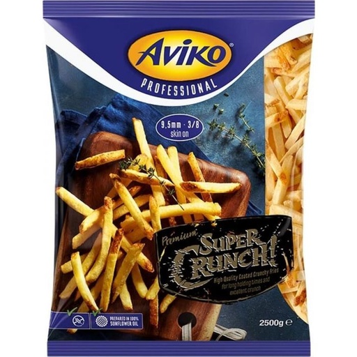 [FRI-001] Aviko Super Crunch Fries Skin On 9.5mm 