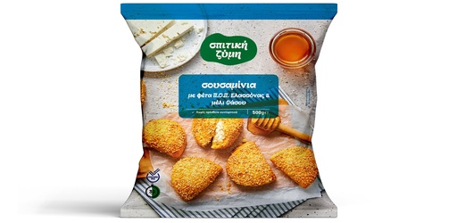 [00-28-53] Spitiki Zymi Mini Sesame Pies with feta and Honey  