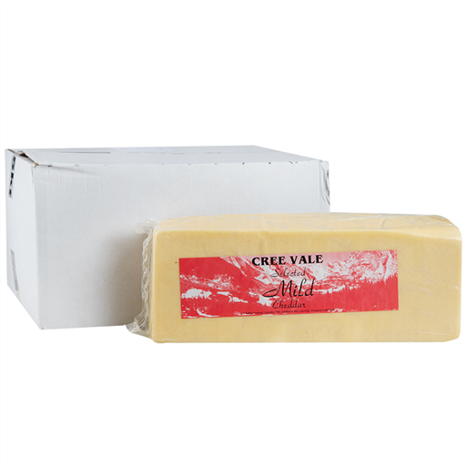 [CRE016] Creevale White Mild Block Cheese Cheddar