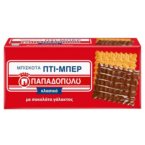 Papadopoulou Petit-Beurre Milk Chocolate 