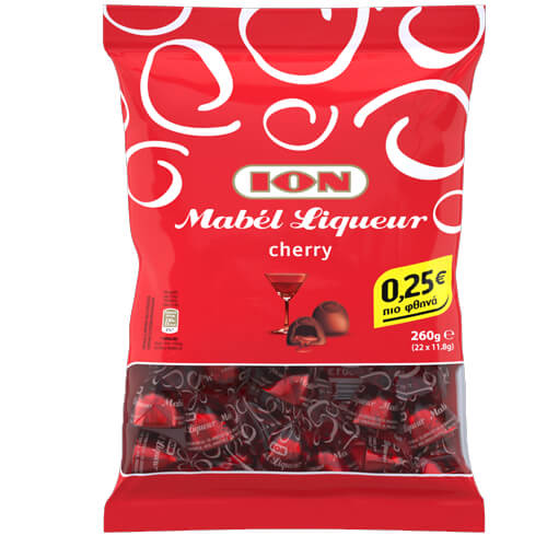Ion Chocolate Praline Mabel With Liquer Cherry