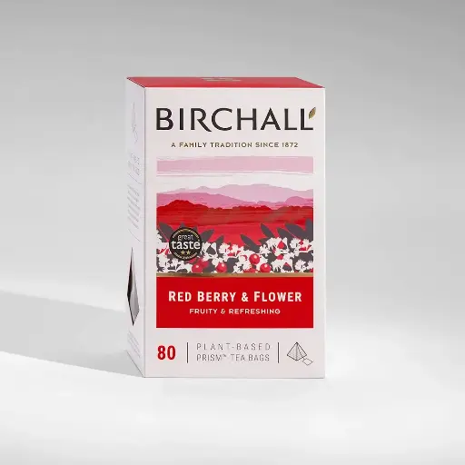 Birchall Red Berry & Flowers