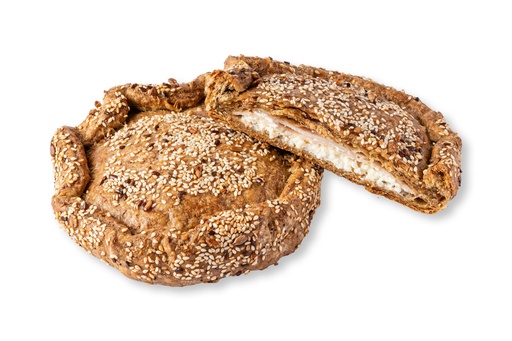 [BAK-PUF-097] Handmade Multigrain with Chicken Slices and Cheese Cream