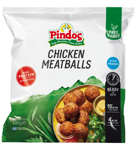 [2112054051] Pindos Chicken Meatball Precooked