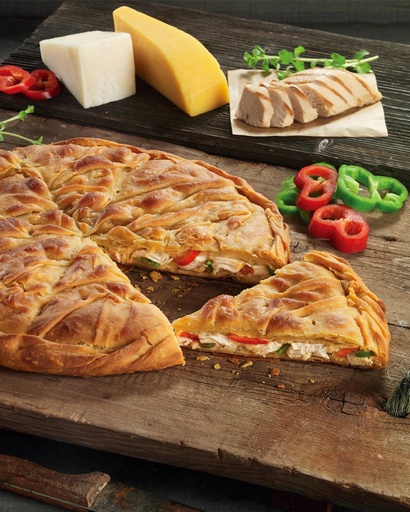 [16-1125] Traditional Round Pie With Chicken 