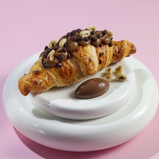 [15-0000] Butter Cornetti With Hazelnut Filling