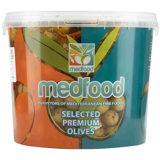 [MED019] Medfood Marinated Olive Mykonos Mix Olives