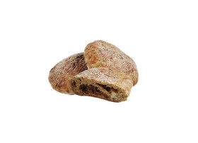 [00-60-272] Flatbread Round Dark With Seeds 