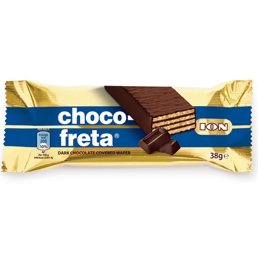 [CHOWFSDI/G03820] Chocofreta Dark Chocolate Wafer Bar (Blue) 20x38g
