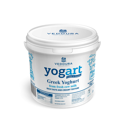 [VEDO10S005] GREEK ΥΟGHURT "YOGART" VEDOURA 5KG