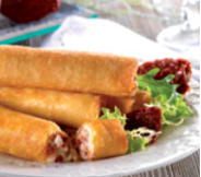 [R.202] Spring Rolls With Feta Cheese & Sundried Tomato