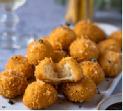 [R.244] Cheese Croquettes With Semi-Hard Cheeses & Mozzarella