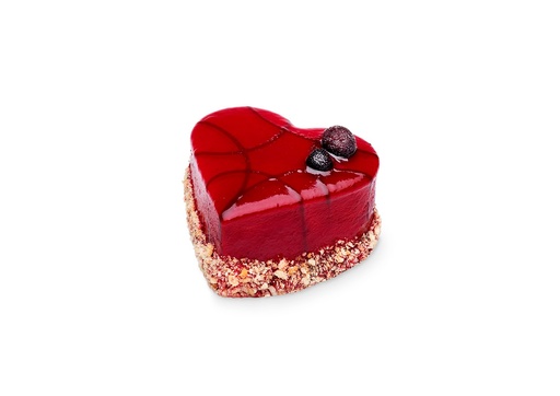 [112151] Strawberry Heart Grande Individual Cakes