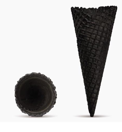 [GEL-CON-006] Sugar Cone No3 Black