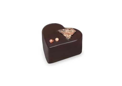 [PAS-IND-014] Mousse Chocolate Heart Individual