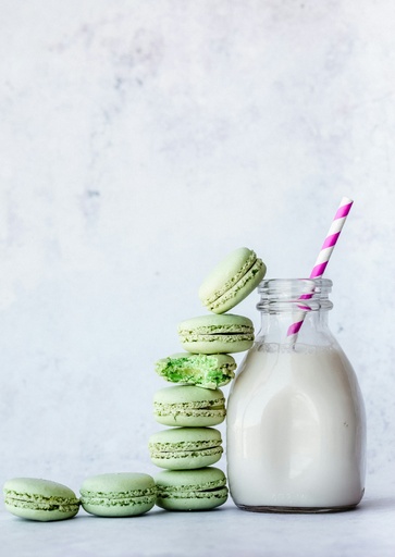 [30.00385] Macaron Pistachio 70pcs