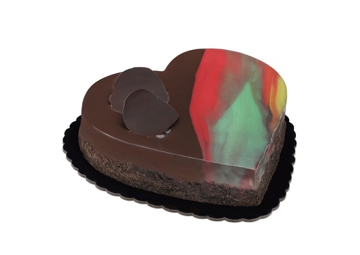[PAS-CAK-023] Chocolate Heart Cake
