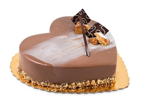 [PAS-CAK-025] Cookies Biscuit Heart Cake