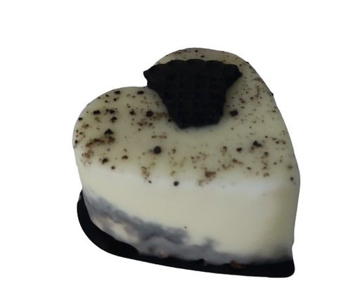 [PAS-IND-022] Oreo Biscuit Heart Individual