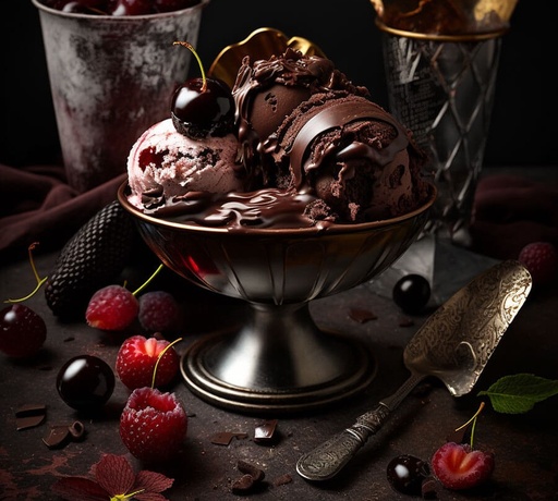 [GEL.] Bitter Chocolate & Sour Cherry Amarena