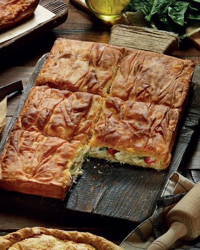 [BAK-PUF-067] Traditional  Chicken Pie Handmade