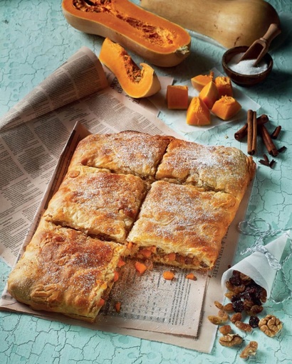 [BAK-PUF-054] Traditional Pumpkin Pie Handmade